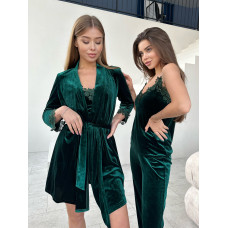 Мод 116 Халат+ майка +шорты +штаны Мод 116 Халат+ майка +шорты +штаны