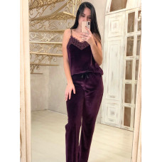 Бархатная пижама Модель 057-25 Бархатная пижама Модель 057-25