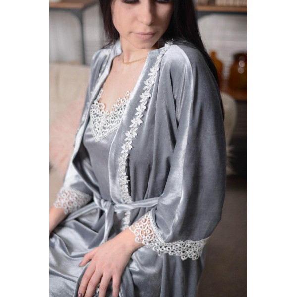 Бархатная пижама от украинского производителя Christel 065-1