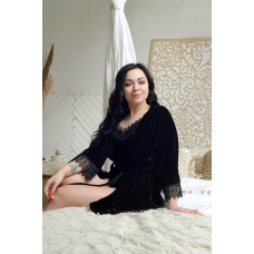 Тройка Халат+майка +шорты-031-8