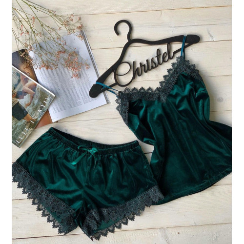 Пижама женская ( майка+шорты)-069-3