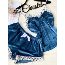 Пижама женская ( майка+шорты)-069-8