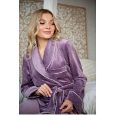 Модель 090-24    Плюшевая пижамка (Халат+штаны)