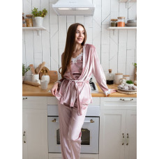 мод 109-4  Комплект 3ка (халат+майка+брюки)